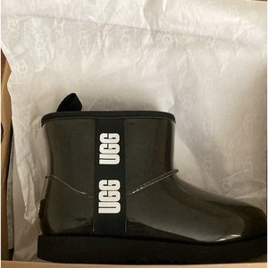 Black Ugg boots never worn still in original box